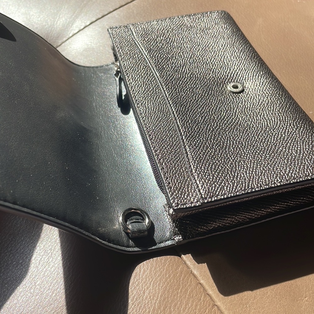 Metallic Bronze Wallet Coach - image 3